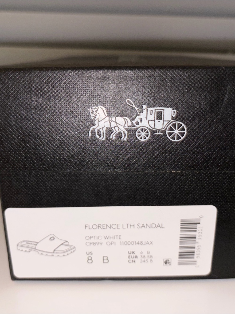 COACH Florence Lth Sandal - Picture 7 of 7